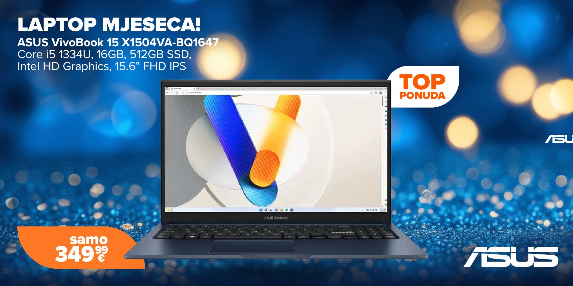 ASUS Laptop VivoBook 15 laptop mjeseca prosinac